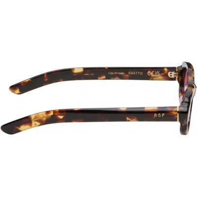 Retrosuperfuture Brown Esatto Sunglasses In Multi