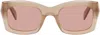Retrosuperfuture Brown Komori Sunglasses In Light Brown