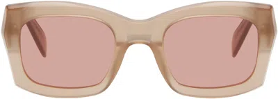 Retrosuperfuture Brown Komori Sunglasses In Light Brown