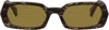 Retrosuperfuture Brown 'l'altro' Sunglasses In Gray