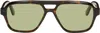 Retrosuperfuture Brown Maneval Sunglasses In 3627