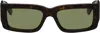 Retrosuperfuture Brown Notte Sunglasses In Brown