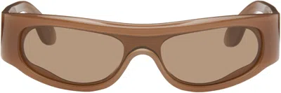 RETROSUPERFUTURE BROWN PHARAOH SUNGLASSES