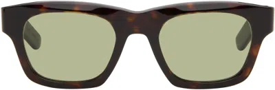 Retrosuperfuture Brown Sintesi Sunglasses