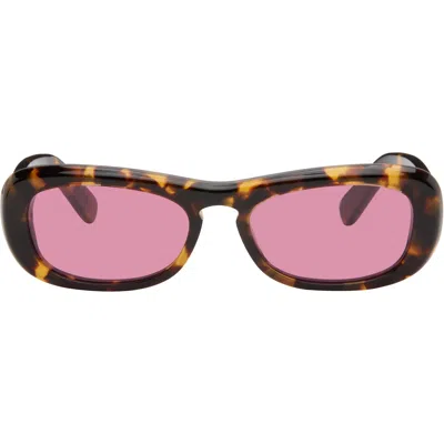 Retrosuperfuture Brown Sugo Sunglasses In Multi