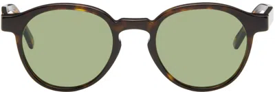 Retrosuperfuture Brown 'the Warhol' Sunglasses In Havana 3627
