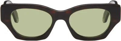 Retrosuperfuture Brown Tono Sunglasses In 3627