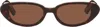 Retrosuperfuture Brown Vega Sunglasses In Brown