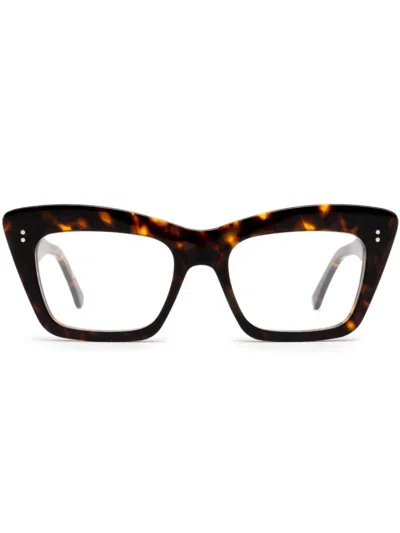 Retrosuperfuture Butterfly-frame Glasses In Brown