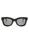 Retrosuperfuture Butterfly-frame Sunglasses In 黑色