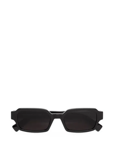 Retrosuperfuture Carino Rectangle-frame Sunglasses In Black