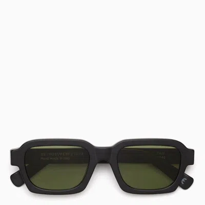 Retrosuperfuture Caro Square Sunglasses In Black