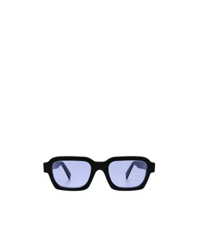 Retrosuperfuture Caro Rectangular Sunglasses In Blue