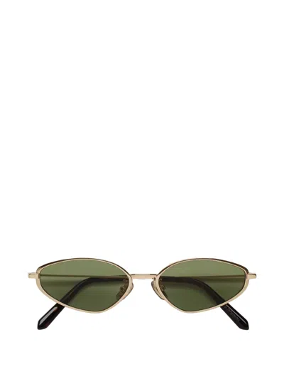 Retrosuperfuture Cat Eye-frame Sunglasses In Gold