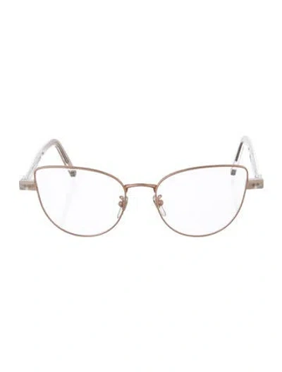 Pre-owned Retrosuperfuture Cat-eye Eyeglasses In Pink