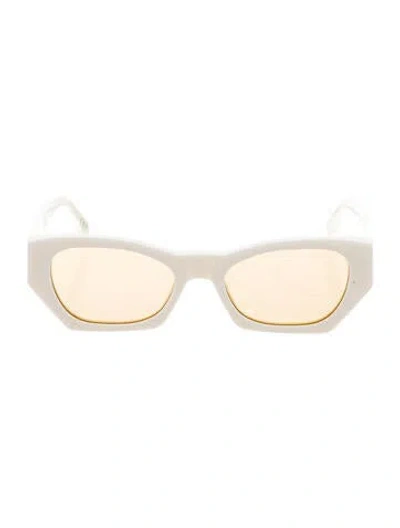 Pre-owned Retrosuperfuture Cat-eye Gradient Sunglasses In Neutral