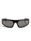 Retrosuperfuture Cerchietto Geometric Sunglasses In Black
