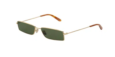 Retrosuperfuture Chopper Light Havana R0t Men's Sunglasses Gold Size 55 In Brown