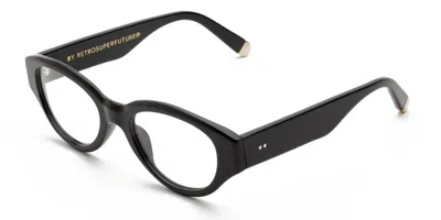 Retrosuperfuture Drew Mama Optical Resin Men's Glasses, Black, Size 51