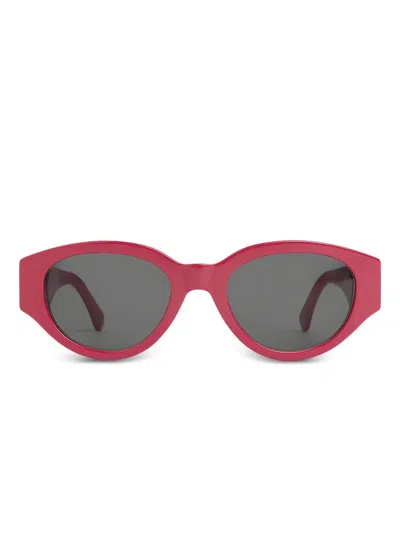 Retrosuperfuture Drew Mama Sunglasses In Red