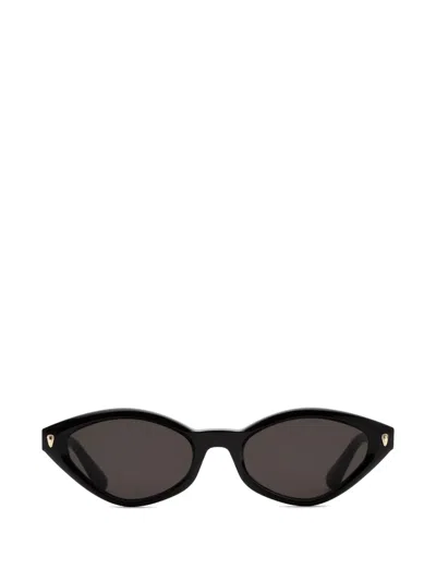 Retrosuperfuture Echo Geometric-frame Sunglasses In Black