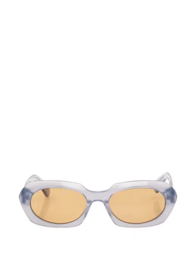 Retrosuperfuture Epoca Bella Rectangle-frame Sunglasses In Blue