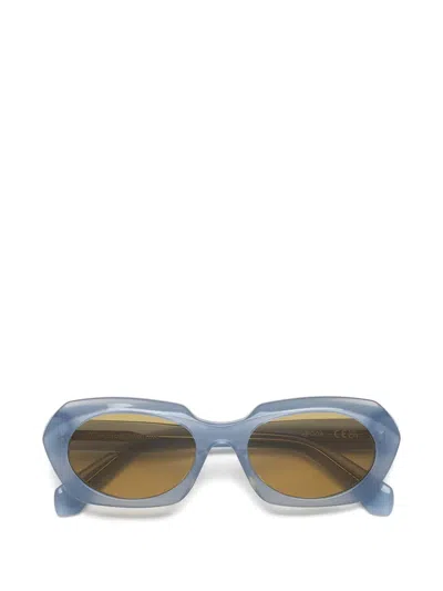 Retrosuperfuture Epoca Geometric-frame Sunglasses In Gray