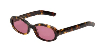 Retrosuperfuture Esatto Burnt Havana L33 Men's Sunglasses Tortoiseshell Size 54 In Brown