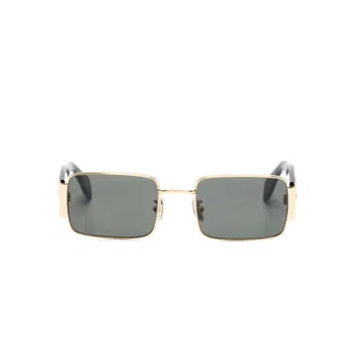 Retrosuperfuture Z Rectangle-frame Sunglasses In Black