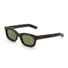 Retrosuperfuture Rectangle Frame Sunglasses In Brown