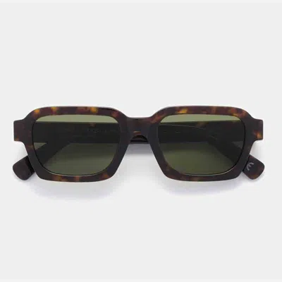 Retrosuperfuture Eyewear In Marrone/verde
