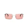 Retrosuperfuture Eyewears In Black/silver