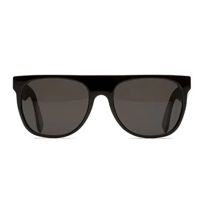 Retrosuperfuture Flat Top Black Sunglasses