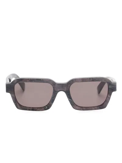 Retrosuperfuture Flat Top Classic Sunglasses In 灰色
