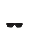 Retrosuperfuture Francis Slim Square-frame Sunglasses In Black