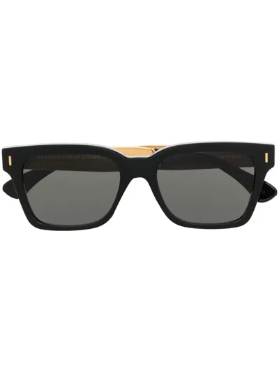 Retrosuperfuture Square-frame Sunglasses In Schwarz