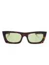 Retrosuperfuture Fred Sunglasses In Brown