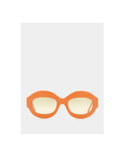 Retrosuperfuture Full Frame Sunglasses In Orange