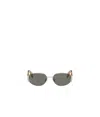 Retrosuperfuture Full Frame Sunglasses In Gray