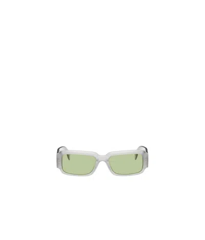 Retrosuperfuture Full Frame Sunglasses In Green