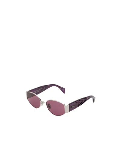 Retrosuperfuture Full Frame Sunglasses In Metallic
