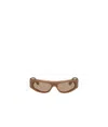 Retrosuperfuture Full Frame Sunglasses In Nude