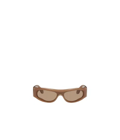 Retrosuperfuture Full Frame Sunglasses In Nude