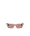 Retrosuperfuture Full Frame Sunglasses In Nude