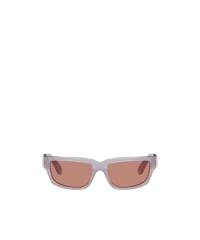Retrosuperfuture Full Frame Sunglasses In Nude