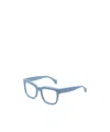 Retrosuperfuture Geometric Eyeglass Frames In Blue