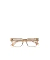 Retrosuperfuture Geometric Eyeglass Frames In Brown