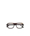 Retrosuperfuture Geometric Flat Mirror In Brown