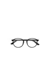 Retrosuperfuture Geometric Frame Eyeglasses (non-prescription) In Black