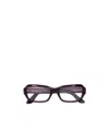 Retrosuperfuture Geometric Frame Plain Mirror In Black